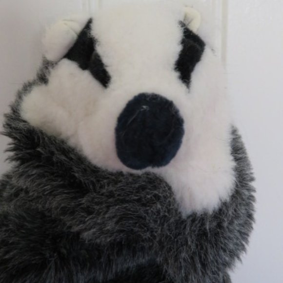 Fluppets Furrytails BADGER Hand Puppet (K371) - Picture 1 of 8